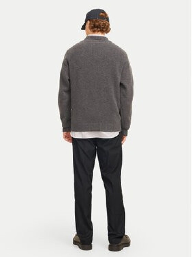 Jack & Jones Chinosy Kane Edwin 12268303 Czarny Relaxed Fit