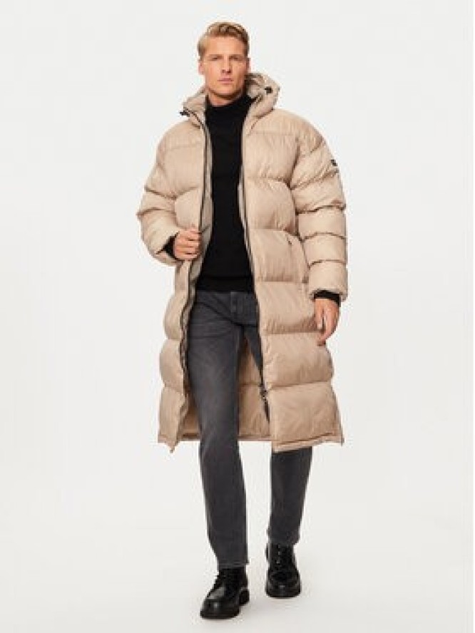 Schott NYC Kurtka zimowa 2190MAX Beżowy Regular Fit