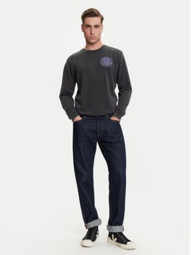 Gap Longsleeve 765034-03 Czarny Regular Fit