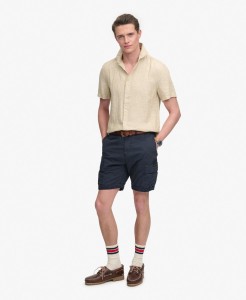 superdry Ripstop Light Cargo Shorts – bawełna ripstop, prosty krój – ECLIPSE