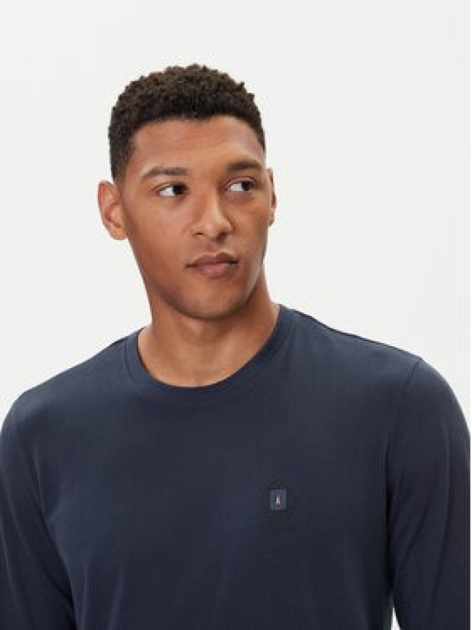 Aeronautica Militare Longsleeve 252TS2468UJ00703 Granatowy Regular Fit