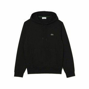 Bluza z kapturem Męska Lacoste Czarny