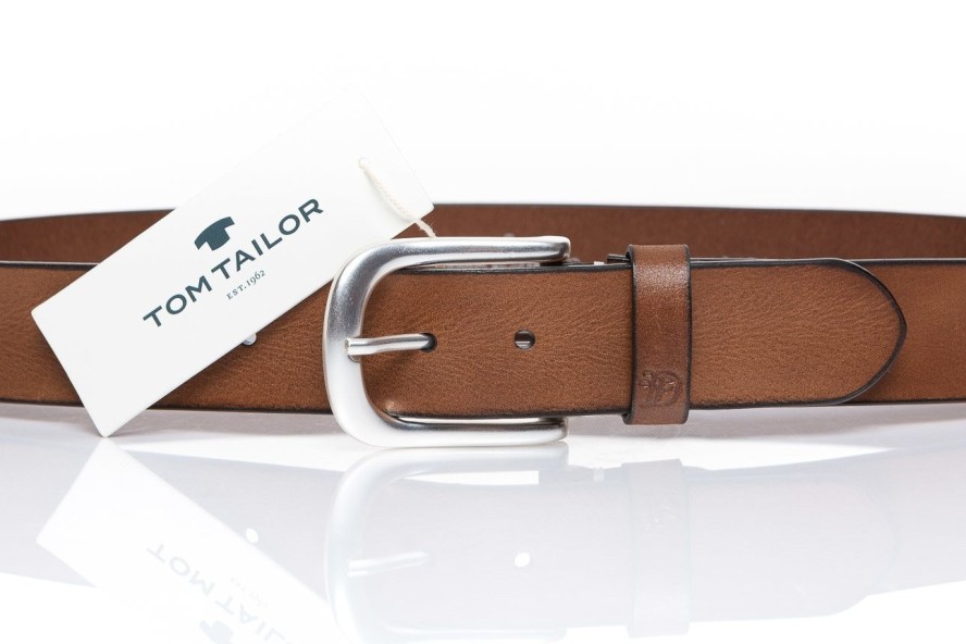 TOM TAILOR PASEK SKÓRZANY TM0174H51 640 40mm Gürtel