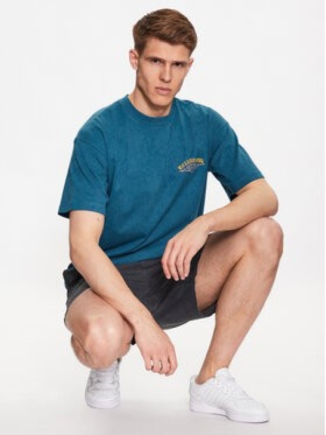 Billabong T-Shirt Arch ABYZT01736 Niebieski Regular Fit