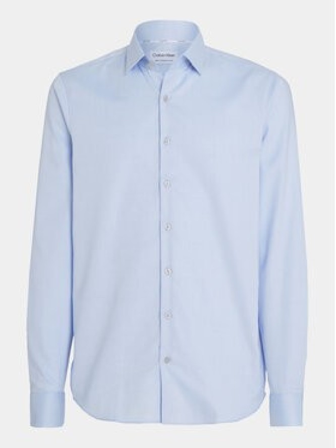 Calvin Klein Koszula K10K108426 Niebieski Slim Fit