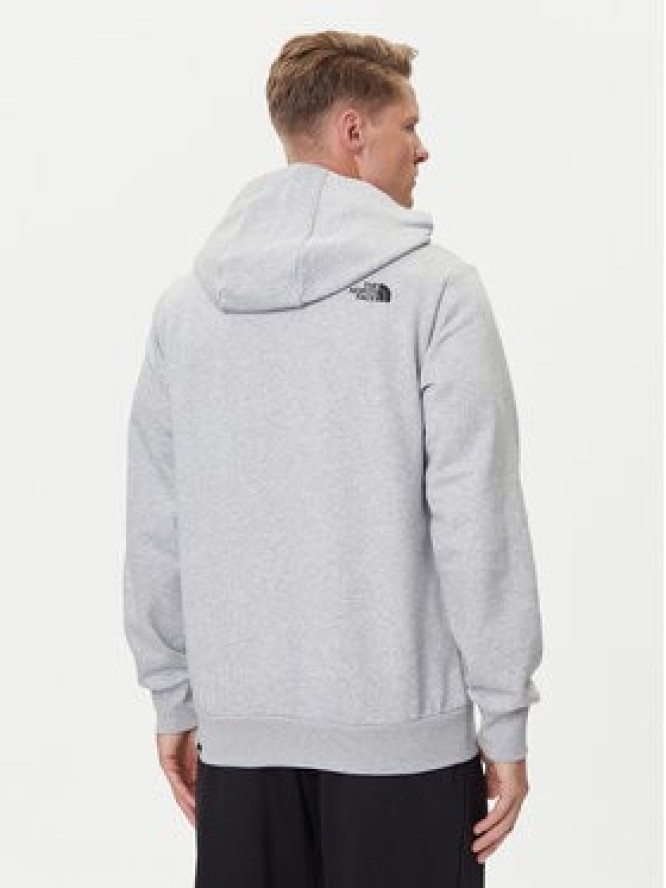 The North Face Bluza Fine NF0A89EU Szary Regular Fit