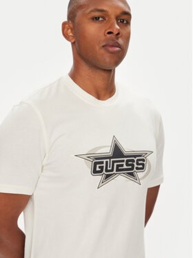 Guess T-Shirt Z5YI02 I3Z14 Biały Regular Fit