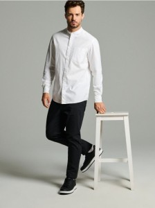 Trampki sznurowane - czarny