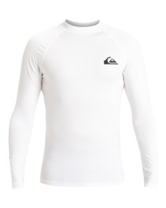 Koszulka długi rękaw Quiksilver Everyday LS Rashguard UPF 50 White WBB0