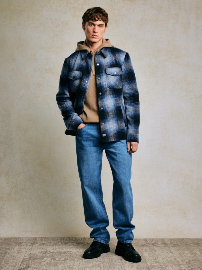 Jeansy męskie niebieskie Brandon 380