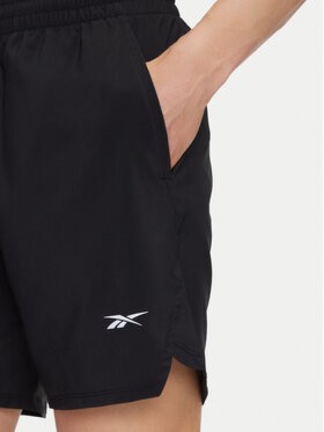 Reebok Szorty sportowe 112634 Czarny Regular Fit