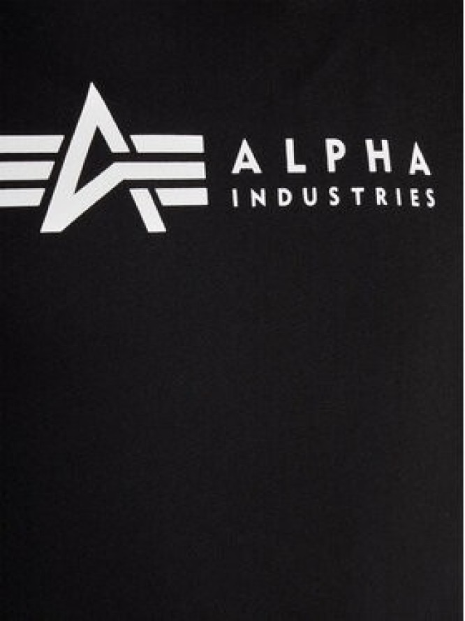 Alpha Industries Komplet t-shirtów Alpha Label T 118534 Czarny Regular Fit