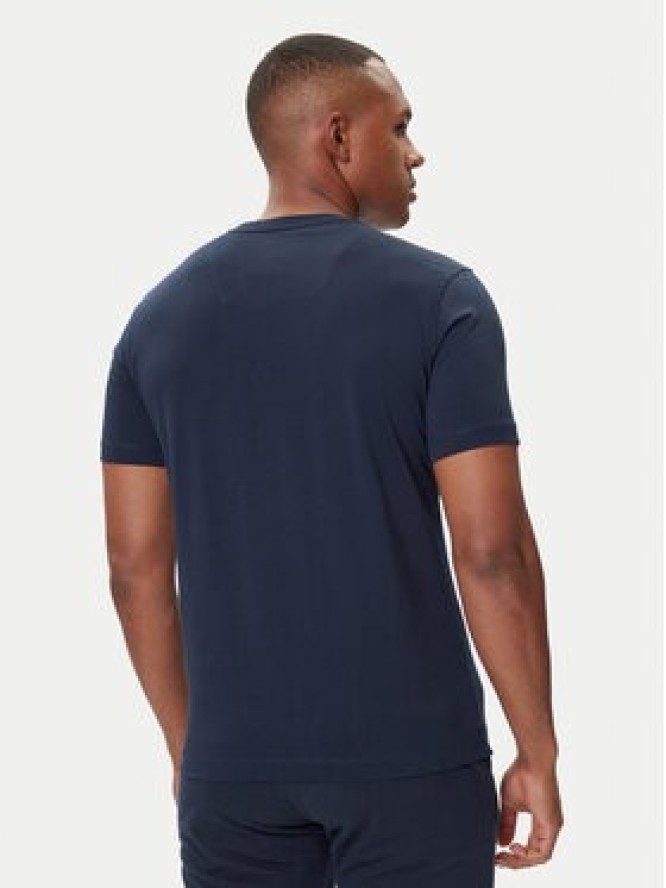 Aeronautica Militare T-Shirt 252TS1580UJ00372 Granatowy Regular Fit