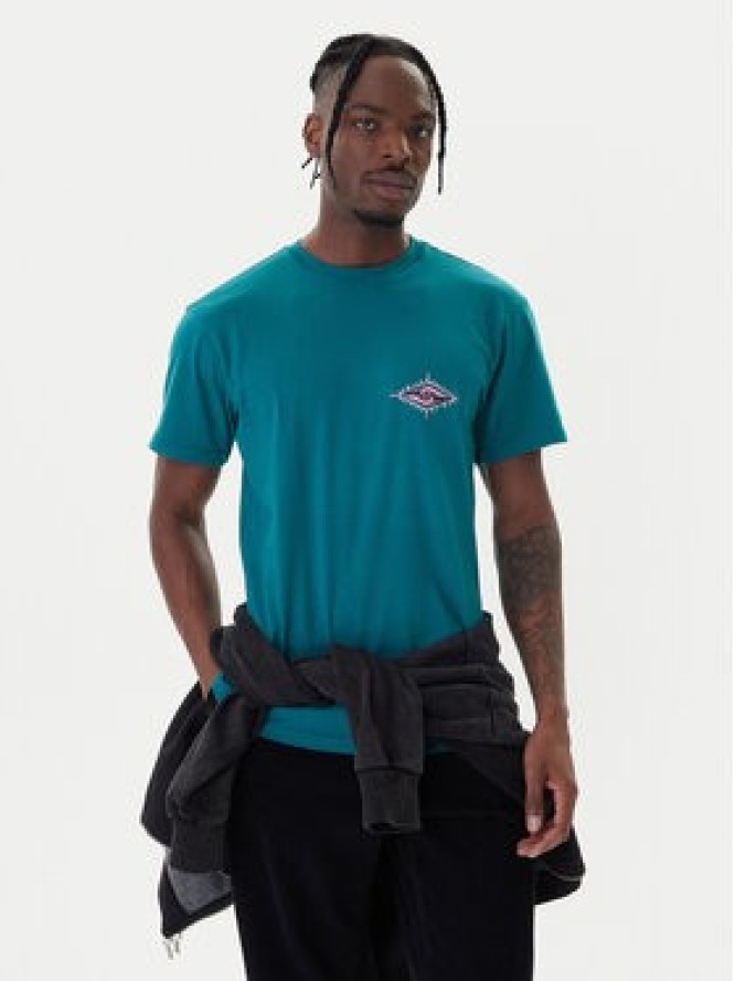 Quiksilver T-Shirt Ev Beach Blast SS EQYZT08046 Zielony Regular Fit