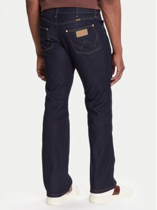 Wrangler Jeansy Wrancher 112373029 Granatowy Bootcut Fit