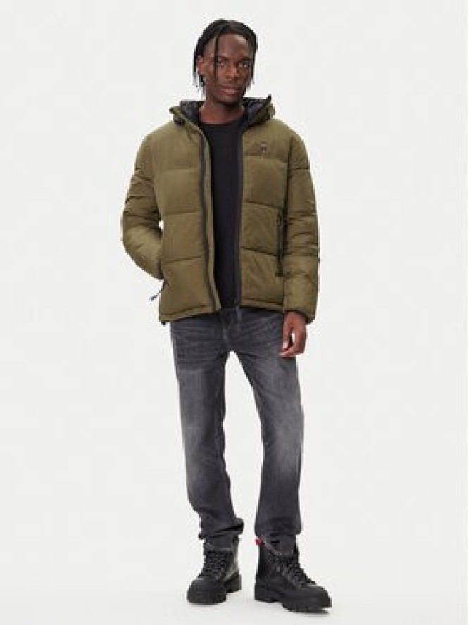 Aeronautica Militare Kurtka zimowa 252AB3025UCT04214 Zielony Regular Fit