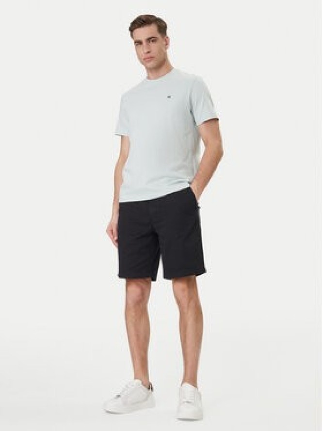 Calvin Klein Jeans Szorty materiałowe LV04RF617G Czarny Regular Fit