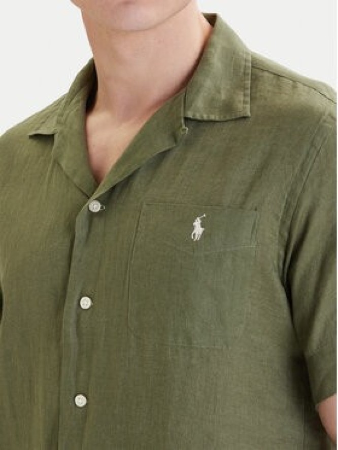 Polo Ralph Lauren Koszula 710966421501 Zielony Regular Fit