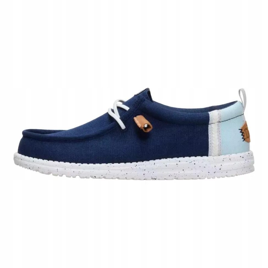 HeyDude Męskie Mokasyny Wally Summer Linen