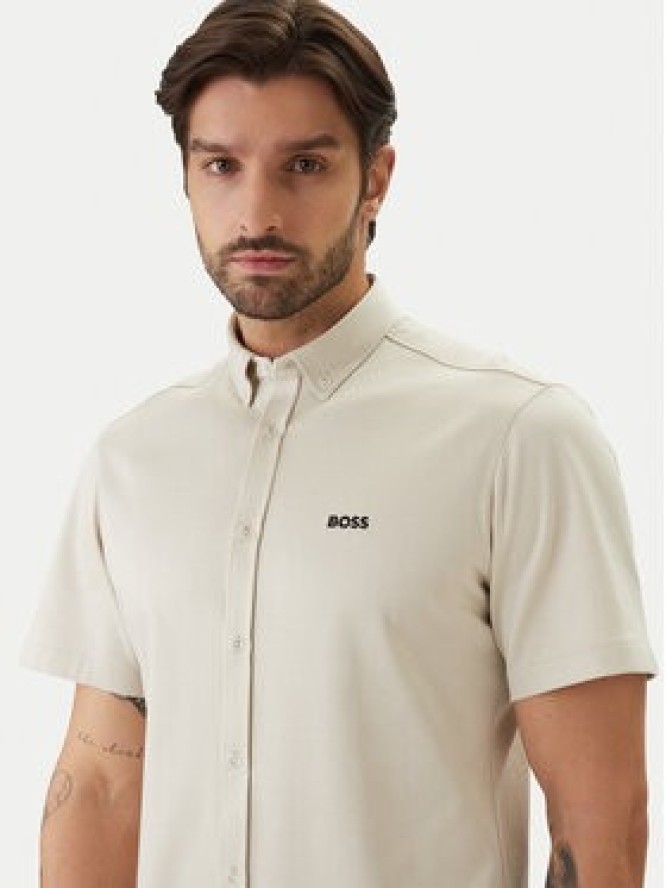 BOSS Koszula ST Motion 50555951 Beżowy Regular Fit