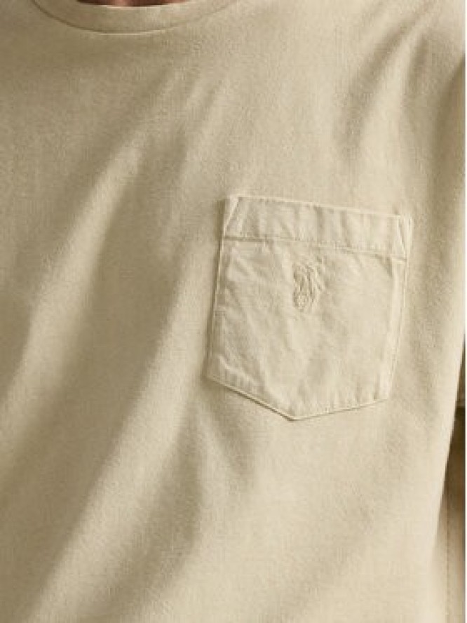 Polo Ralph Lauren T-Shirt 710969628007 Beżowy Custom Slim Fit