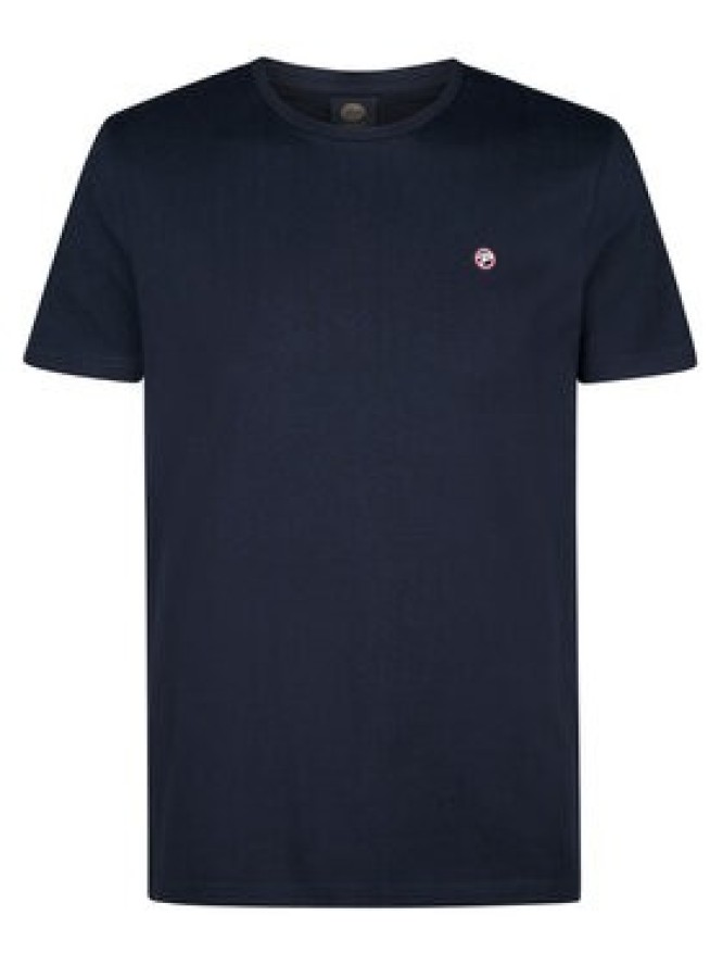 Petrol Industries T-Shirt M-ROS-TSR002 Granatowy Regular Fit