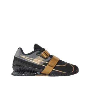 Buty do ćwiczeń Nike Romaleos 4 Czarny/Złoty metalik