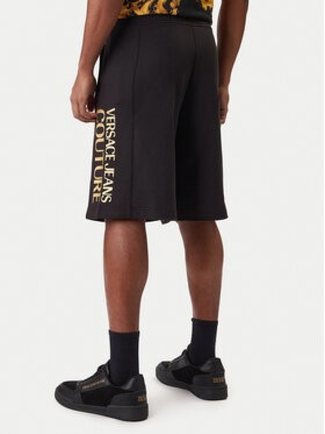 Versace Jeans Couture Szorty sportowe 80GADT00 CF01T Czarny Regular Fit