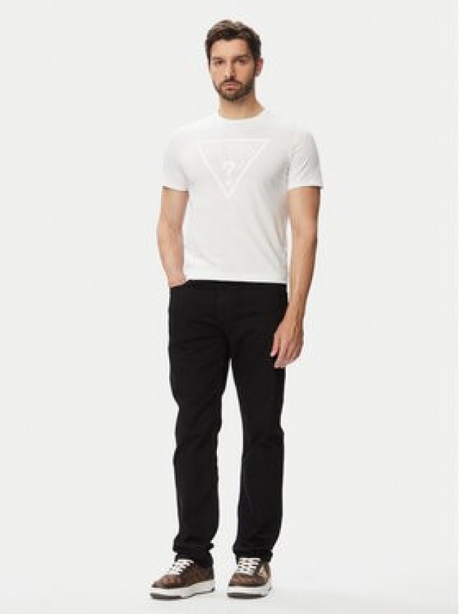 Guess T-Shirt M6YI71 K3745 Biały Slim Fit