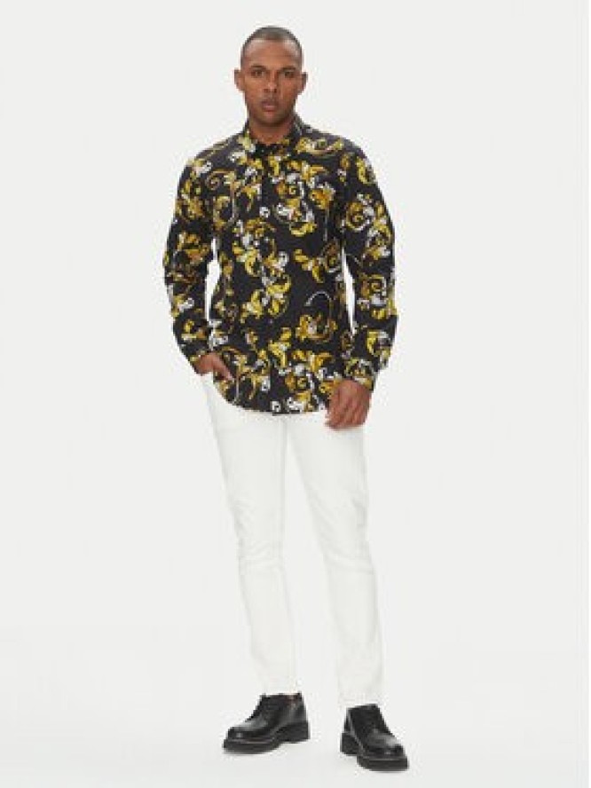 Versace Jeans Couture Koszula 78GAL2S0 Czarny Regular Fit