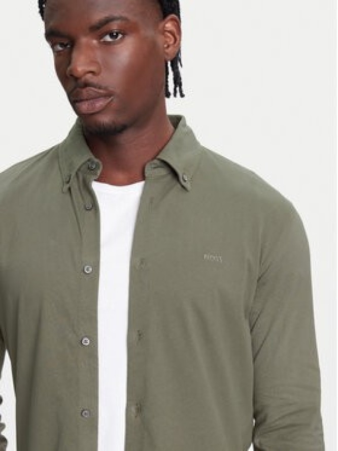 BOSS Koszula Myjersey 50543089 Zielony Slim Fit
