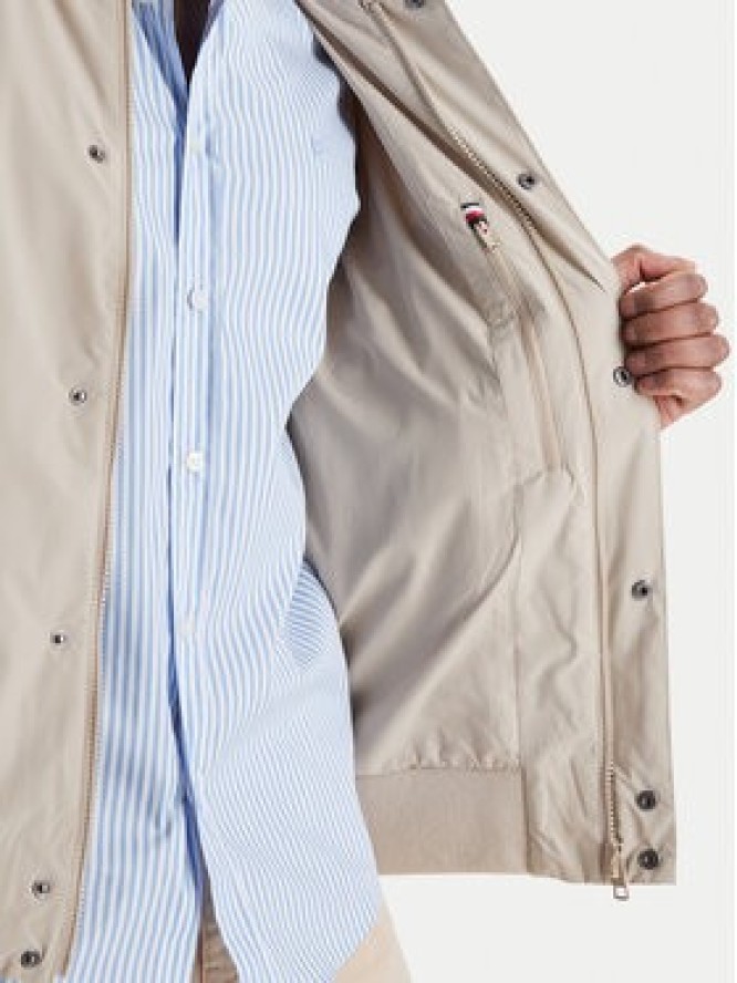 Tommy Hilfiger Kurtka bomber MW0MW36665 Beżowy Regular Fit