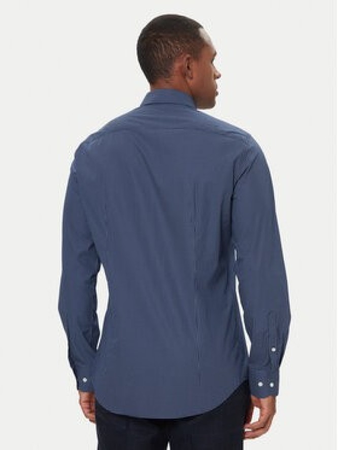 Tommy Hilfiger Koszula MW0MW40523 Granatowy Slim Fit