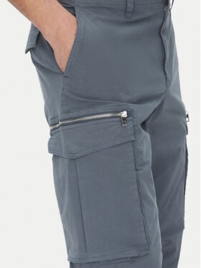 Michael Kors Spodnie materiałowe CS5304LHBY Niebieski Straight Leg