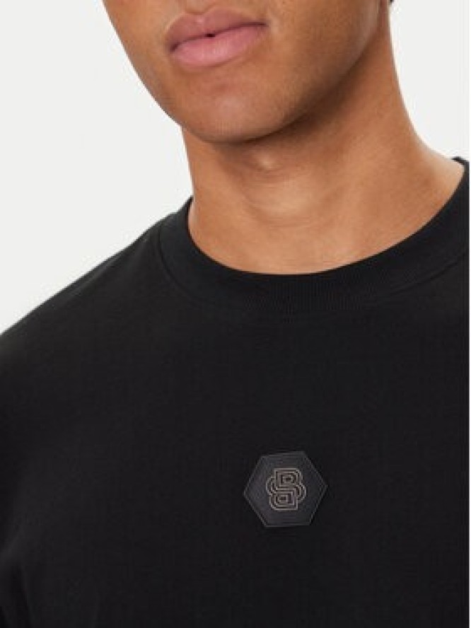 BOSS T-Shirt Future 50544316 Czarny Oversize