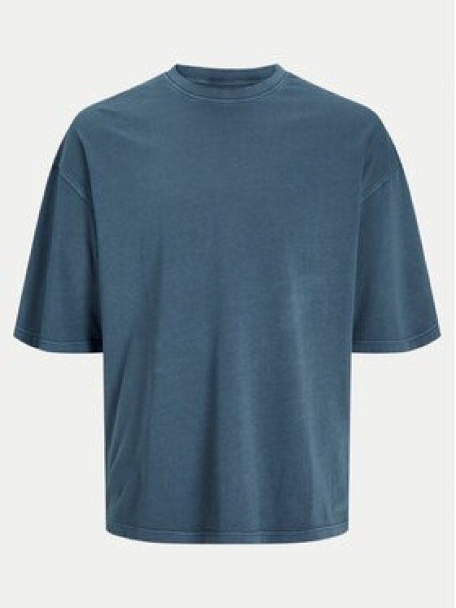 Jack & Jones T-Shirt Charge 12268270 Niebieski Oversize