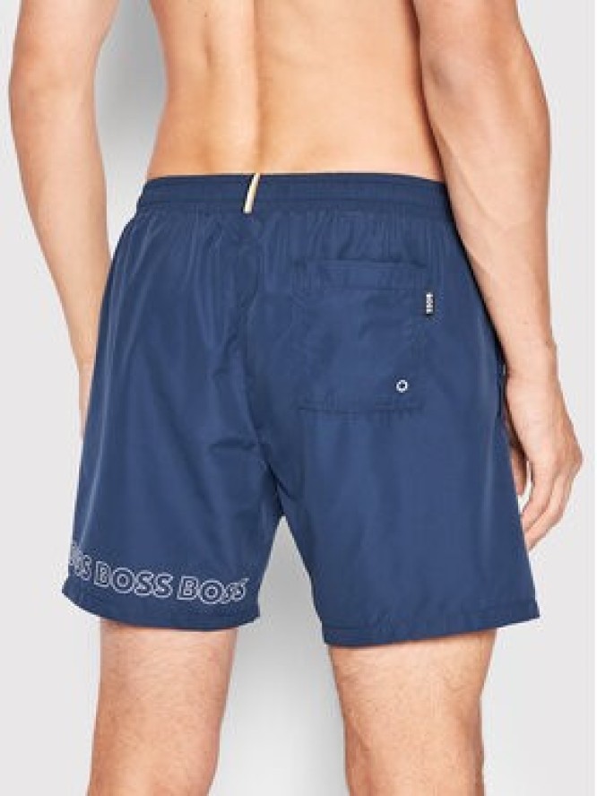 Boss Szorty kąpielowe Dolphin 50469590 Granatowy Regular Fit