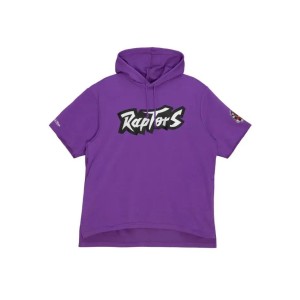 Bluza z kapturem z krótkim rękawem Mitchell & Ness Gameday Toronto Raptors