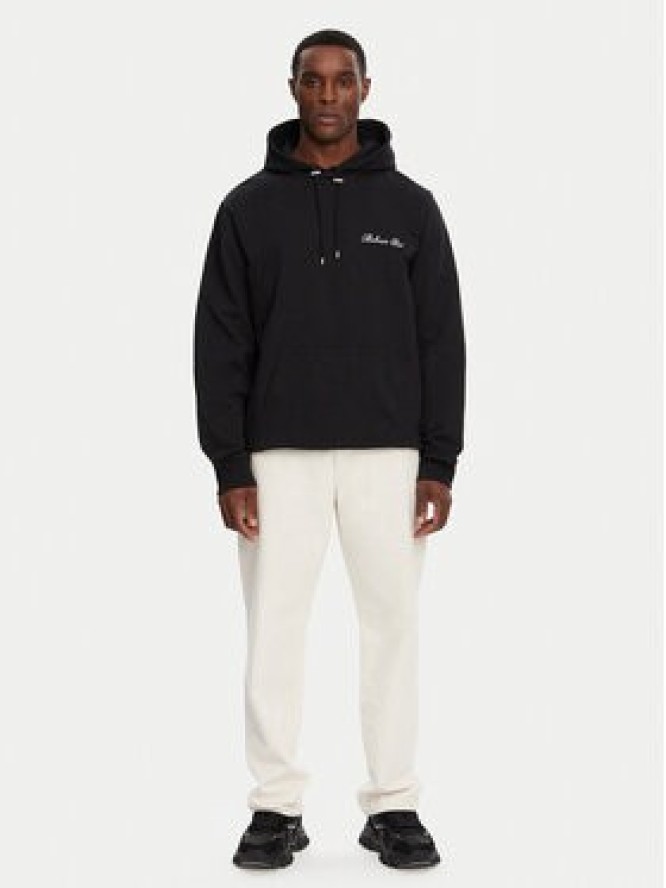 Balmain Bluza DH1JT047BC78 Czarny Regular Fit