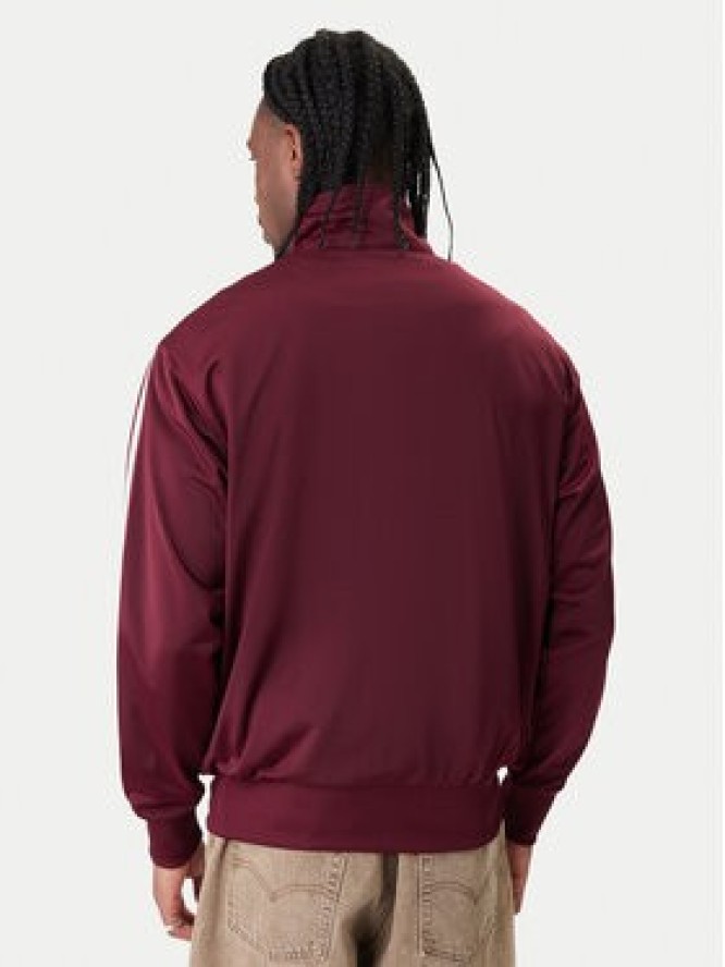 adidas Bluza Firebird KE1646 Bordowy Loose Fit
