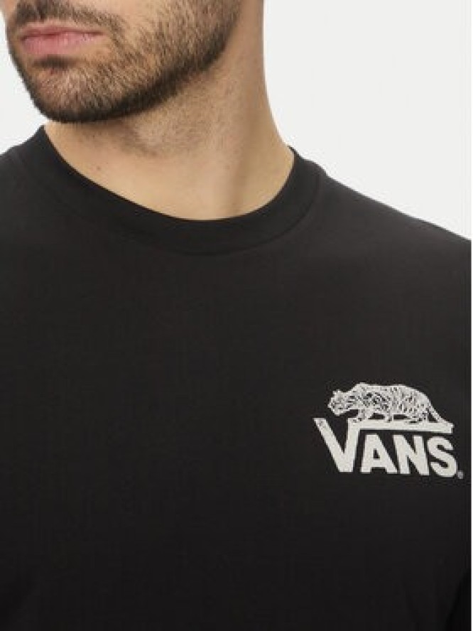 Vans T-Shirt Sneaky VN000M3Y Czarny Regular Fit
