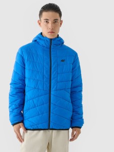 4F Kurtka puchowa dwustronna Primaloft Thermoplume męska - czarna M