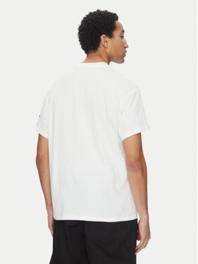 Puma T-Shirt Dylan Exhibit 630673 Biały Regular Fit