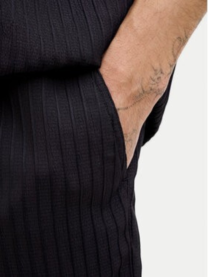 Jack & Jones Szorty materiałowe Jaiden 12269672 Czarny Relaxed Fit