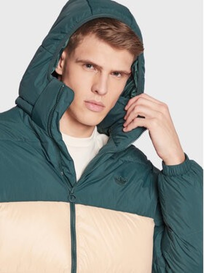 adidas Kurtka puchowa Regen HL9187 Zielony Regular Fit