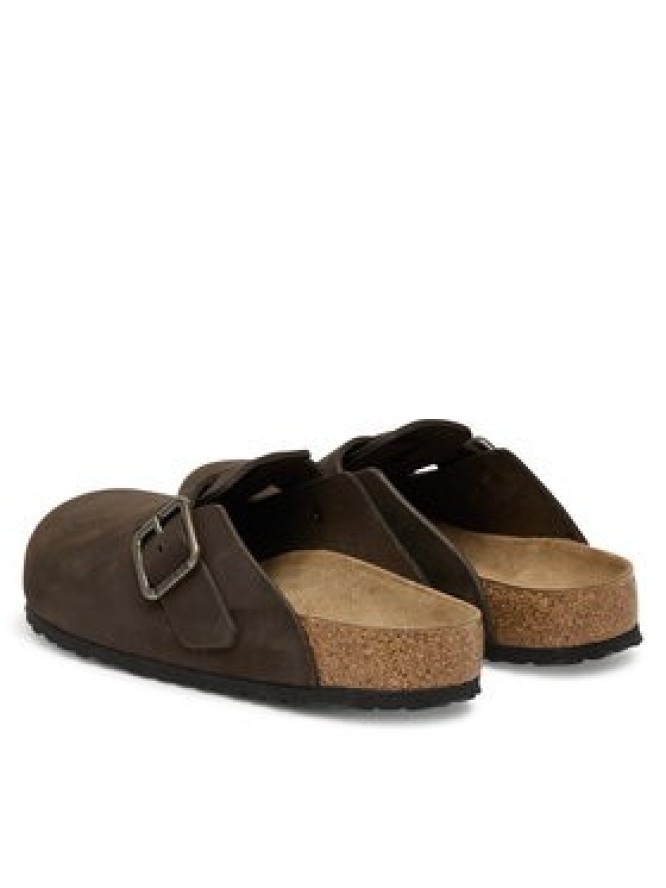 Birkenstock Klapki Boston Wire Buckle 1032760 Brązowy ciemny