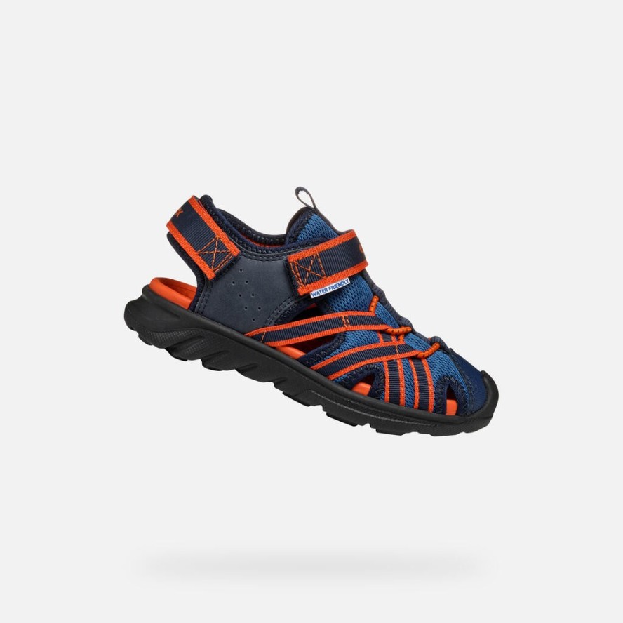 Sandały GEOX J SANDAL AIRADYUM BO Niebieski