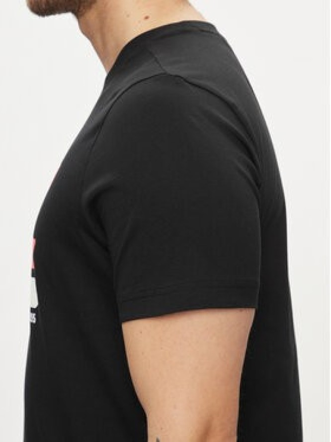 Boss T-Shirt 50513005 Czarny Regular Fit