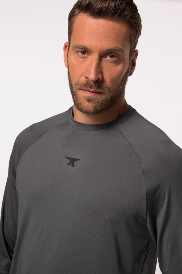 Męska Koszulka z długim rękawem Iron Anvil fitness szybkoschnąca