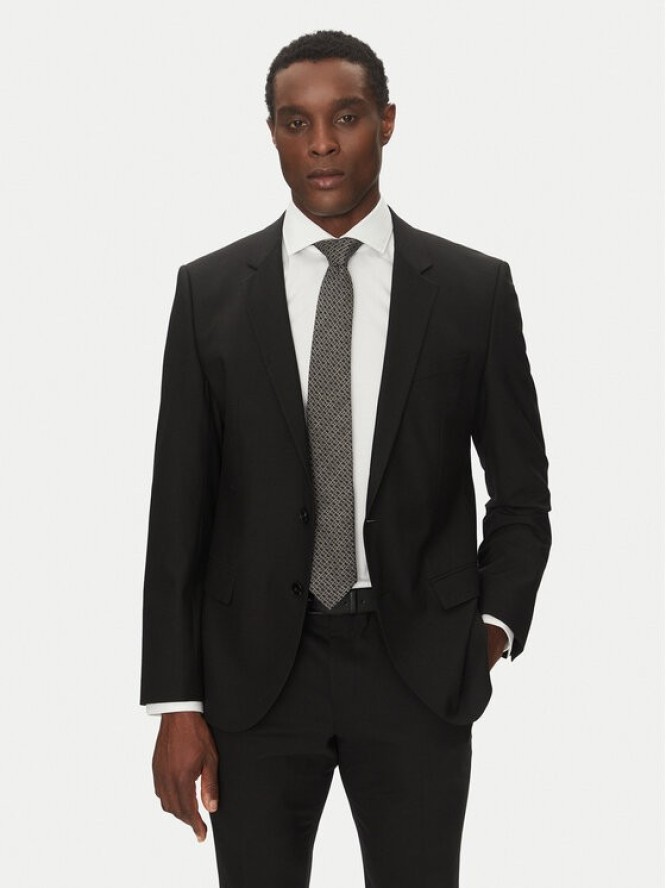 BOSS Krawat H-Tie 7,5 Cm-222 50540043 Granatowy